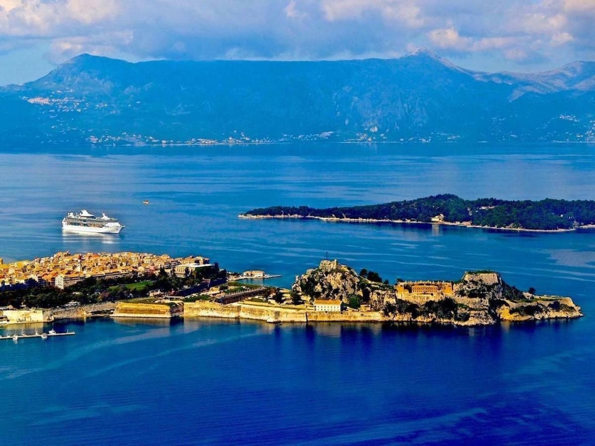 Corfu  Charming Venetian Town House In The Old Town Of Corfu 빌라 외부 사진