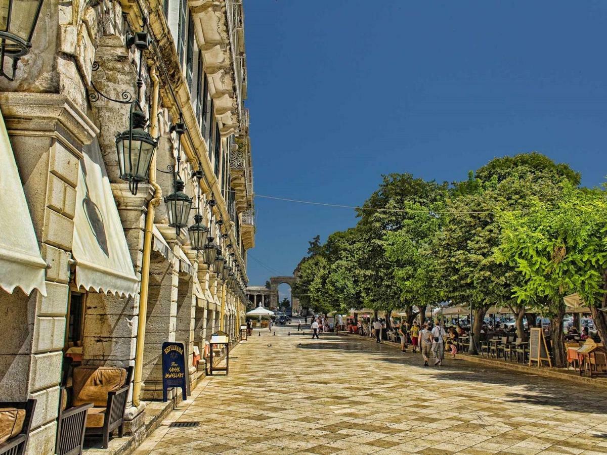 Corfu  Charming Venetian Town House In The Old Town Of Corfu 빌라 외부 사진