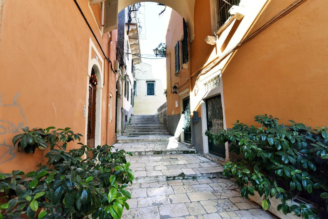 Corfu  Charming Venetian Town House In The Old Town Of Corfu 빌라 외부 사진